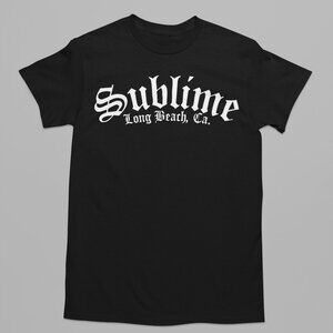 Sublime Retro 90s Shirt. Sublime Music Shirt. Black. S-XL. Fast Shipping.